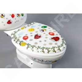 Sapho Kid - WC à poser pour enfants avec réservoir, sortie arrière, coloré CK311.400.0F