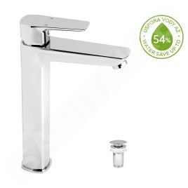 Novaservis Metalia 58 - Mitigeur de lavabo avec vidage, chrome 58503,0