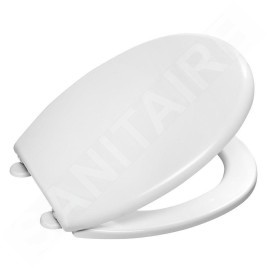 Aqualine Abattants WC - Abattant de toilette polypropylène, blanc ST278