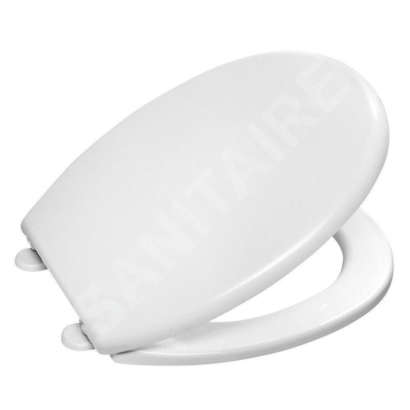 Aqualine Abattants WC - Abattant de toilette polypropylène, blanc ST278 Aqualine Abattants WC - Abattant de toilette polypropylène, blanc ST278