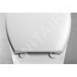 Aqualine Abattants WC - Abattant de toilette polypropylène, blanc ST278