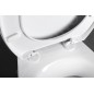 Aqualine Abattants WC - Abattant de toilette polypropylène, blanc ST278 Aqualine Abattants WC - Abattant de toilette polypropylène, blanc ST278