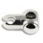 Novaservis Pièces de rechange - Curseur de douche coulissant, blanc/chrome JP/TWIST,1