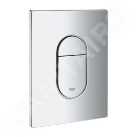 Grohe Solido - Set de bâti-support, cuvette et abattant softclose, rimless, plaque Arena Cosmopolitan, chrome 39700000