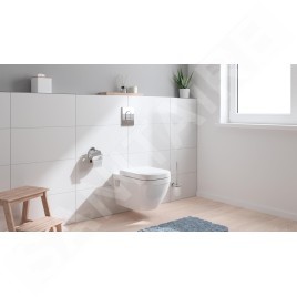 Grohe Solido - Set de bâti-support, cuvette et abattant softclose, rimless, plaque Arena Cosmopolitan, chrome 39700000