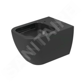 Duravit Happy D.2 - WC suspendu, Rimless, anthracite 2222098900