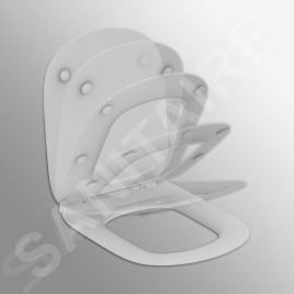 Sapho Isvea Purity - Abattant WC, SoftClose, blanc 40S30700I
