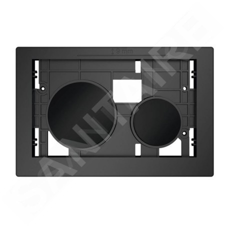 Tece TECEloop - Commande de chasse d'eau, sans couvercle supérieur, boutons : chrome mat 9240619