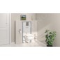 Grohe Solido - Set de bâti-support, cuvette Edge Ceramic et abattant softclose, plaque de déclenchement Even, chrome 39817000 Grohe Solido - Set de bâti-support, cuvette Edge Ceramic et abattant softclose, plaque de déclenchement Even, chrome 39817000