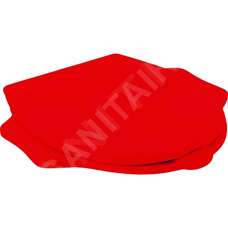 Geberit Bambini - Abattant enfant, poignées intégrées, avec softclose, rouge 573368000 Geberit Bambini - Abattant enfant, poignées intégrées, avec softclose, rouge 573368000
