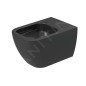 Duravit Happy D.2 - WC suspendu, Rimless, WonderGliss, anthracite 22220989001 Duravit Happy D.2 - WC suspendu, Rimless, WonderGliss, anthracite 22220989001