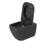 Duravit Happy D.2 - WC suspendu, Rimless, WonderGliss, anthracite 22220989001 Duravit Happy D.2 - WC suspendu, Rimless, WonderGliss, anthracite 22220989001