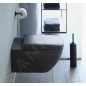 Duravit Happy D.2 - WC suspendu, Rimless, WonderGliss, anthracite 22220989001 Duravit Happy D.2 - WC suspendu, Rimless, WonderGliss, anthracite 22220989001