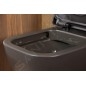 Duravit Happy D.2 - WC suspendu, Rimless, WonderGliss, anthracite 22220989001 Duravit Happy D.2 - WC suspendu, Rimless, WonderGliss, anthracite 22220989001