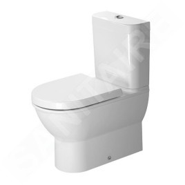 Duravit Darling New - cuvette de WC à poser, coude Vario, blanc 2138090000