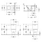 Duravit Darling New - cuvette de WC à poser, coude Vario, blanc 2138090000 Duravit Darling New - cuvette de WC à poser, coude Vario, blanc 2138090000