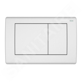 Tece TECEplanus - Commande de chasse d'eau, blanc mat 9240322
