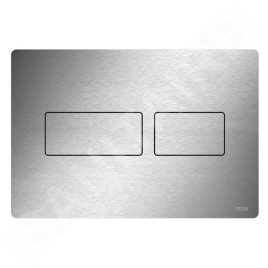 Tece TECEsolid - Commande de chasse d'eau, inox brossé 9240430
