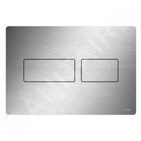 Tece TECEsolid - Commande de chasse d'eau, inox brossé 9240430