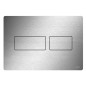Tece TECEsolid - Commande de chasse d'eau, inox brossé 9240430