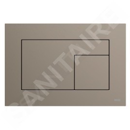 Tece TECEvelvet - Commande de chasse d'eau, finition anti-empreintes, beige-marron 9240730