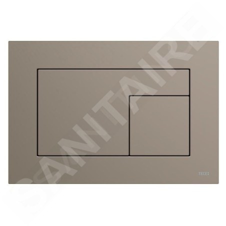 Tece TECEvelvet - Commande de chasse d'eau, finition anti-empreintes, beige-marron 9240730