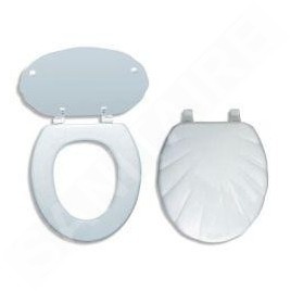 Novaservis Prestige - Abattant Coquille lyre WC/MUSLELYRA
