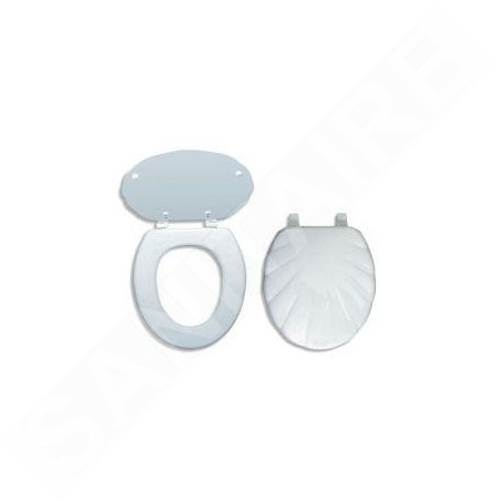 Novaservis Prestige - Abattant Coquille lyre WC/MUSLELYRA