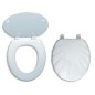 Novaservis Prestige - Abattant Coquille lyre WC/MUSLELYRA