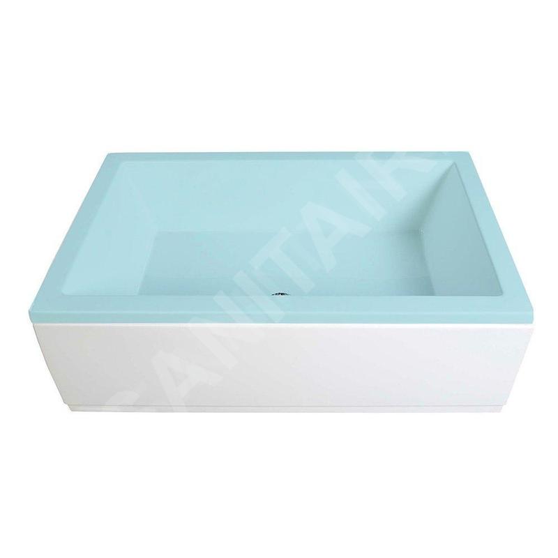 Polysan Deep Plain - Panneau frontal Nika 1200x360 mm, blanc 84899