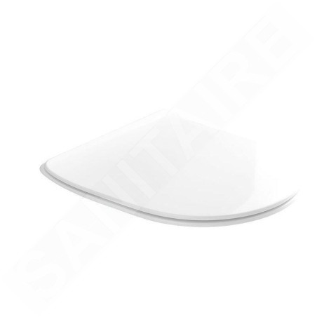 Sapho Kerasan Flo - Abattant WC Slim, Soft Close, blanc 319101