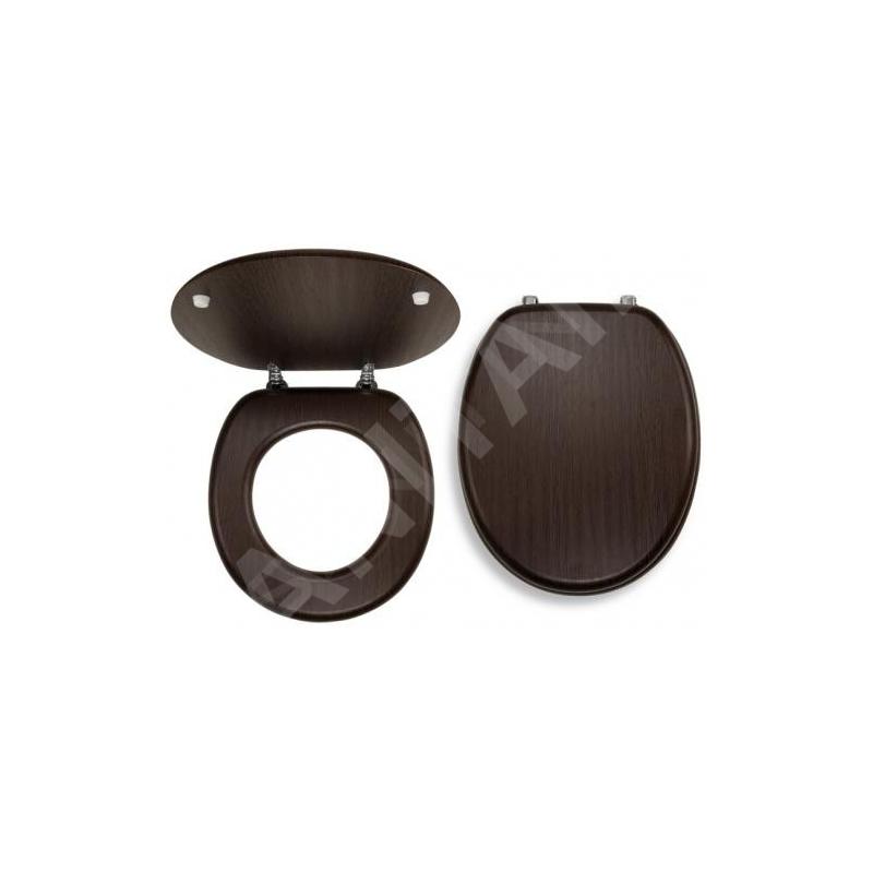 Novaservis Prestige - Abattant WC, bois plaqué WC/WENGE