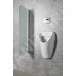 Sapho Accessoires - Cloison de séparation entre les urinoirs, verre PW140