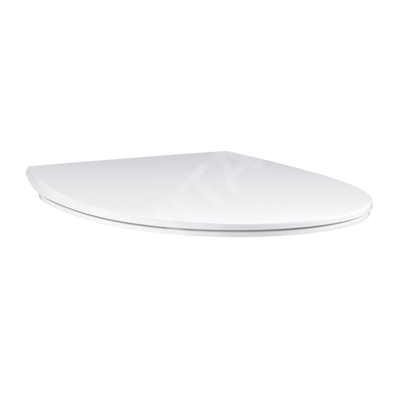 Grohe Bau Ceramic - Siège toilette Slim, SoftClose, blanc alpin 39898000