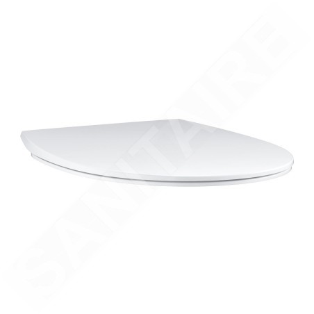 Grohe Bau Ceramic - Siège toilette Slim, SoftClose, blanc alpin 39898000