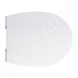 Grohe Bau Ceramic - Siège toilette Slim, SoftClose, blanc alpin 39898000