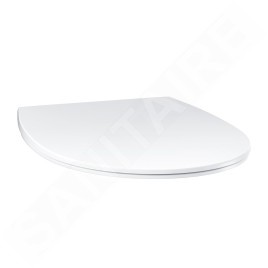 Grohe Bau Ceramic - Siège toilette Slim, SoftClose, blanc alpin 39898000