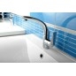 Sapho Soliter - Mitigeur de lavabo FLY, avec bec rotatif, chrome DF004