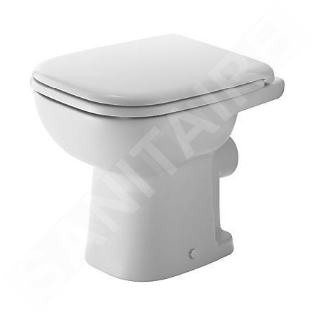 Duravit D-Code - WC à poser, blanc 21080900002