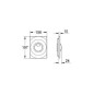 Grohe Surf - Bouton de commande, chrome 42302000