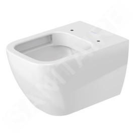 Duravit Happy D.2 - WC suspendu, Rimless, DuraFix, blanc alpin 2222090000