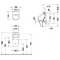 Duravit ME by Starck - Urinoir, alimentation cachée, Rimless, avec HygieneGlaze, blanc alpin 2812302000 Duravit ME by Starck - Urinoir, alimentation cachée, Rimless, avec HygieneGlaze, blanc alpin 2812302000