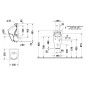 Duravit ME by Starck - Urinoir électronique, alimentation secteur, Rimless, avec WonderGliss, blanc alpin 28093100931 Duravit ME by Starck - Urinoir électronique, alimentation secteur, Rimless, avec WonderGliss, blanc alpin 28093100931
