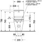 Duravit DuraStyle - Cuvette de WC à poser pour SensoWash, blanc 2156590000 Duravit DuraStyle - Cuvette de WC à poser pour SensoWash, blanc 2156590000