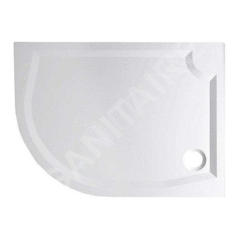 Gelco Receveurs - Receveur de douche RIVA, 1200x900 mm, droite, blanc GR12090R Gelco Receveurs - Receveur de douche RIVA, 1200x900 mm, droite, blanc GR12090R