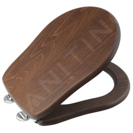 Sapho Kerasan Retro - Abattant WC, noyer 109040