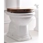 Sapho Kerasan Retro - Abattant WC, noyer 109040