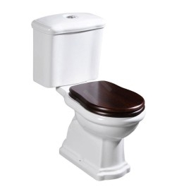 Sapho Kerasan Retro - Abattant WC, noyer 109040