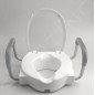 Sapho Abattants WC Ridder - Abattant WC surélevé 100 mm, avec barres d'appui, blanc A0072001