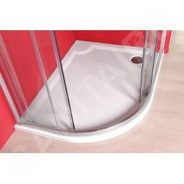 Gelco Receveurs - Receveur de douche RIVA, 1200x900 mm, droite, blanc GR12090R
